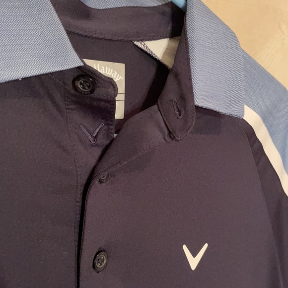 Callaway Mens Opti-Dri Golf Polo Shirt - Picture 2 of 6